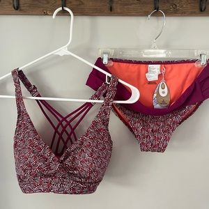 NWT PrAna bikini, size 36D/Medium